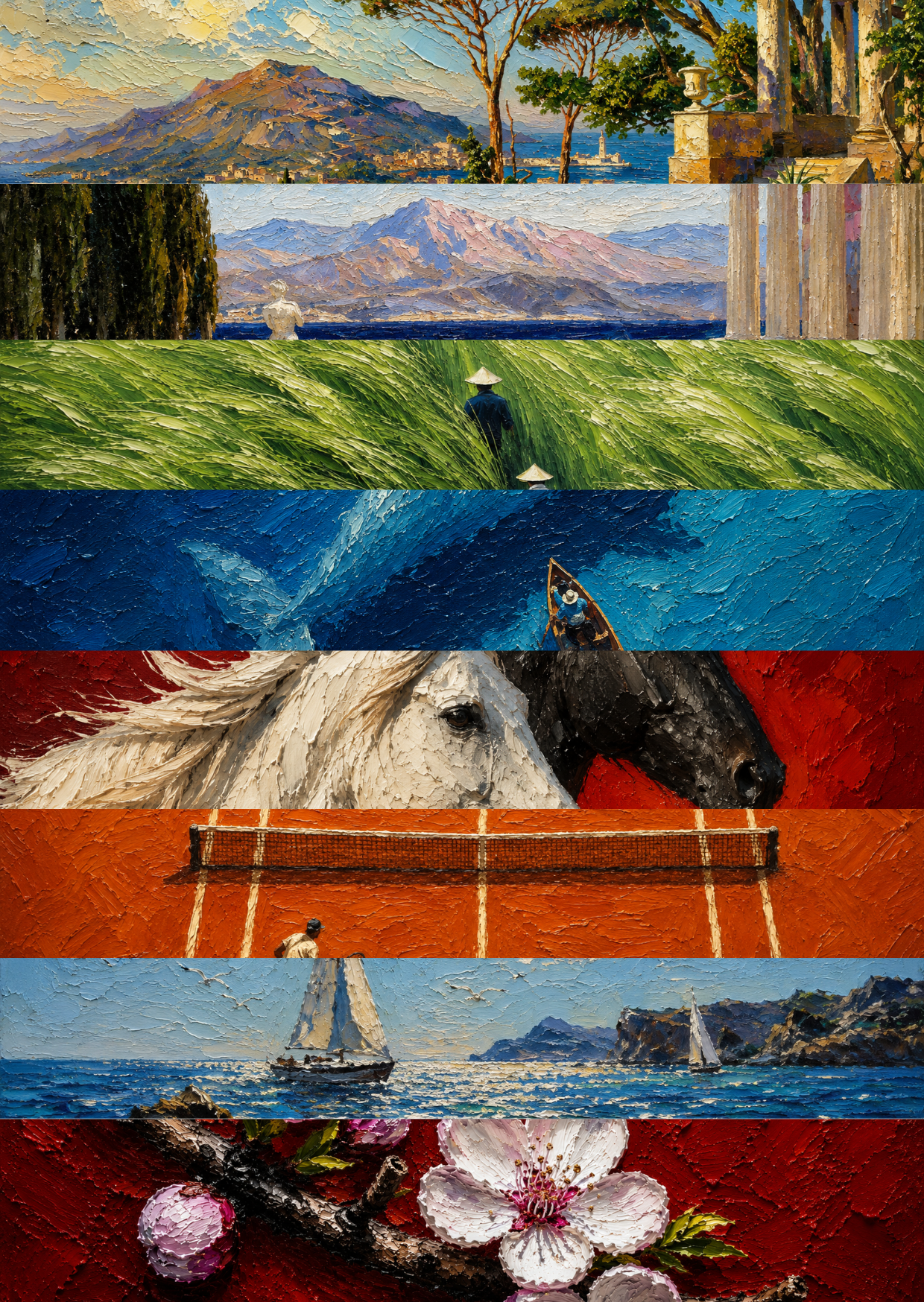 'Atelier' Vol.1 (16 Wallpapers — 8 Desktop + 8 Celular)